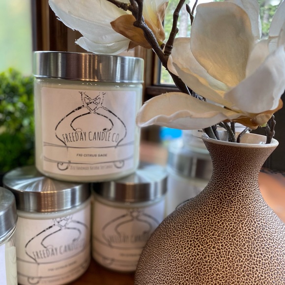 12oz Handmade Soy Candle - Cocoa Lavender - Picture 3 of 5